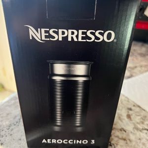 New in box (never opened) Nespresso Aeroccino3. Milk frother